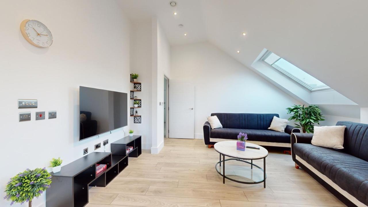 Penthouse Style Apartment London Bagian luar foto